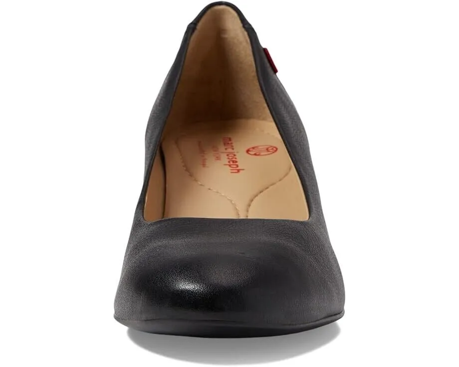 Marc Joseph New York Prospect 51001-BNS Pumps Women's 6 Black Wedge Shoes ZPO708 (Black,6)
