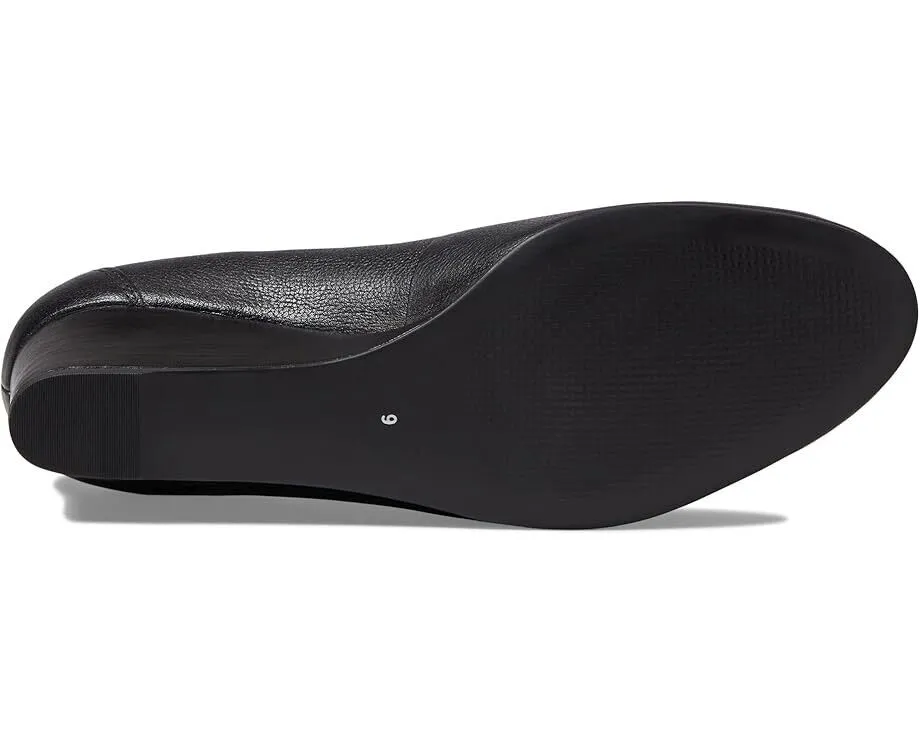 Marc Joseph New York Prospect 51001-BNS Pumps Women's 6 Black Wedge Shoes ZPO708 (Black,6)