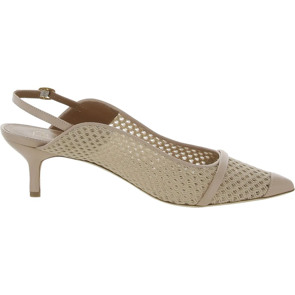Marion Womens Pointed Toe Ankle Strap Slingback Heels