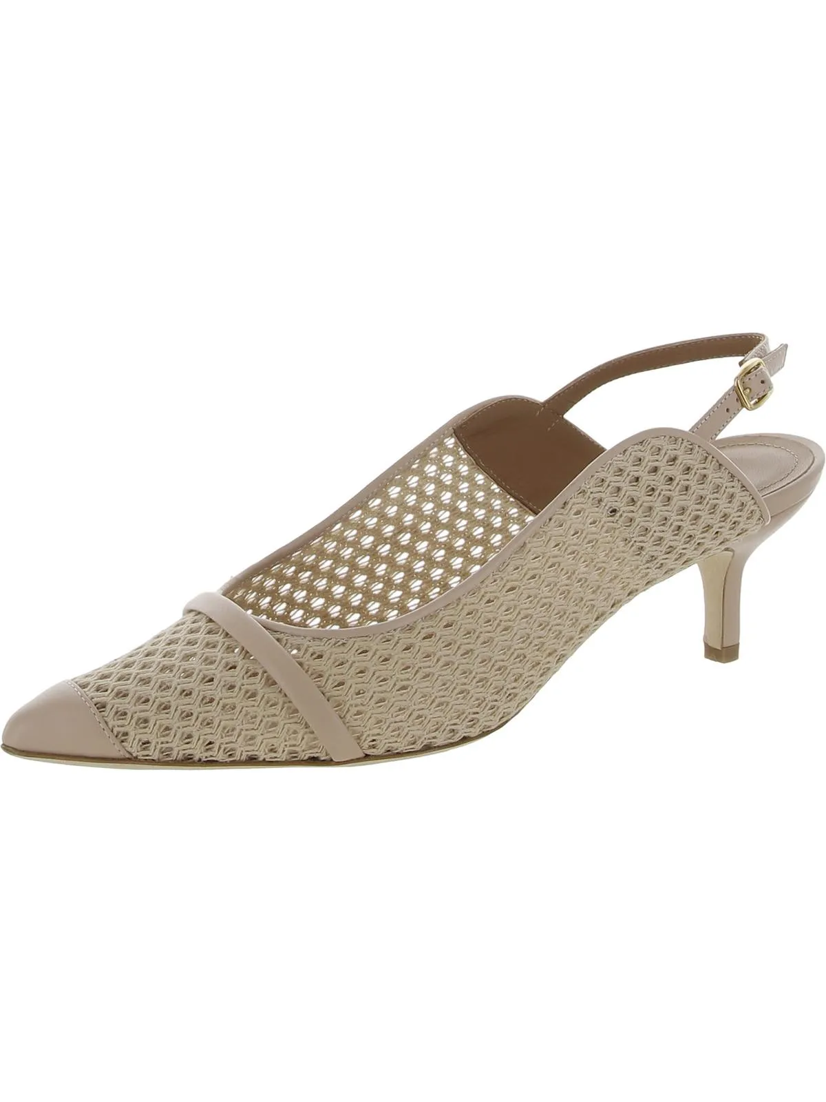 Marion Womens Pointed Toe Ankle Strap Slingback Heels