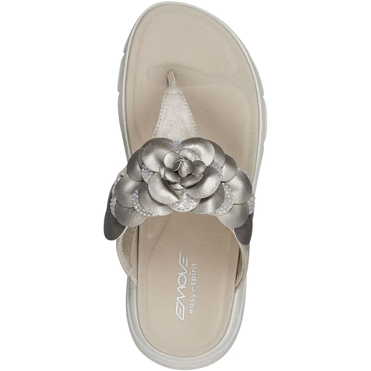 Marjie Womens Embellished Denim Wedge Sandals