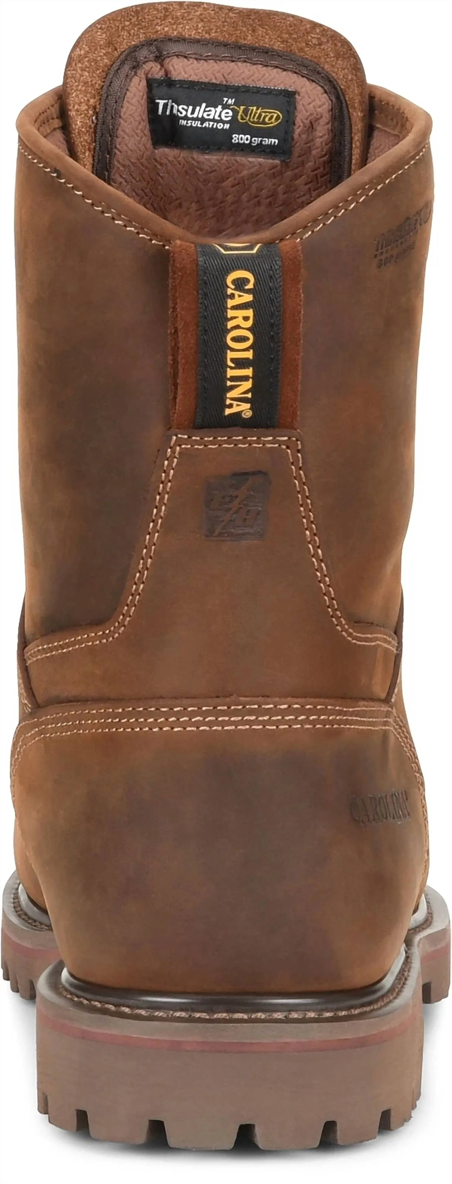 Men's 28 Series 8" Insulated Composite Toe Work Boots In Brown