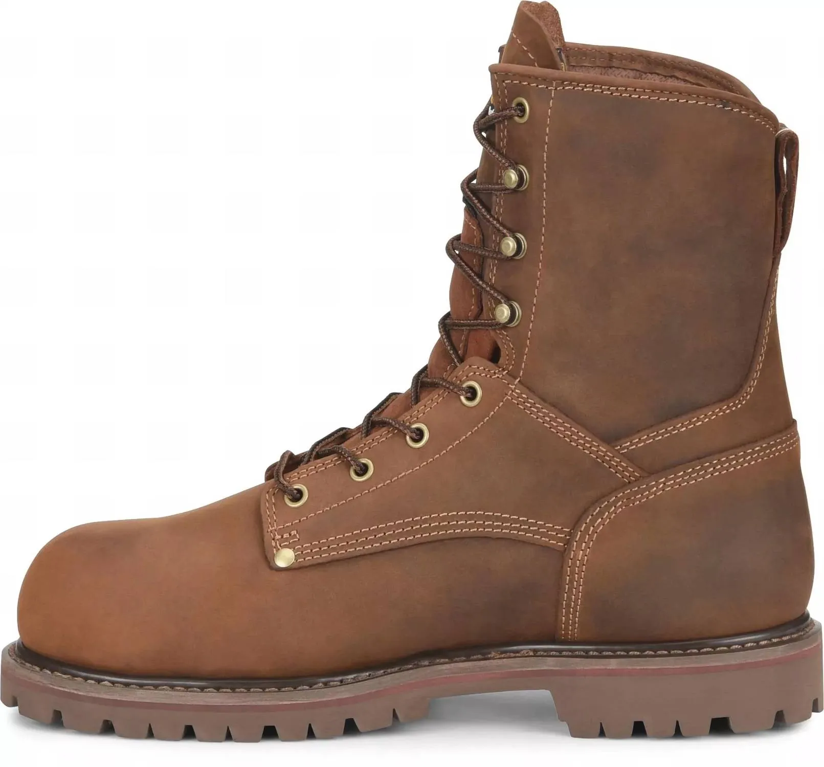 Men's 28 Series 8" Insulated Composite Toe Work Boots In Brown