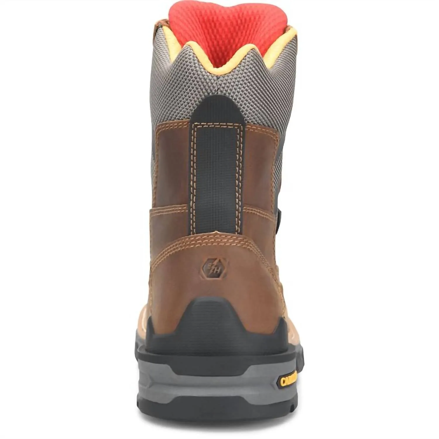 Men's 8" Waterproof Composite Toe Work Boots In Brown