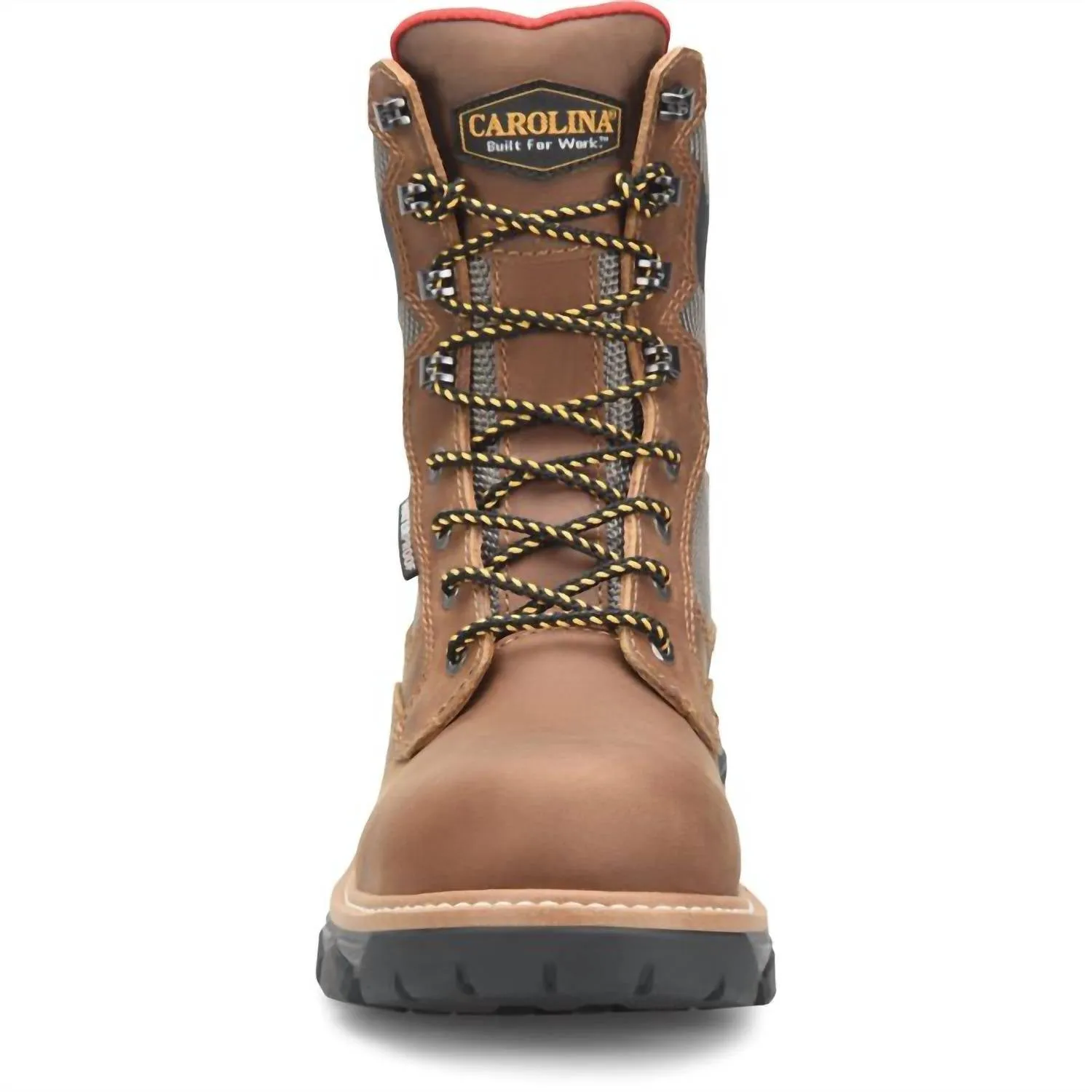 Men's 8" Waterproof Composite Toe Work Boots In Brown