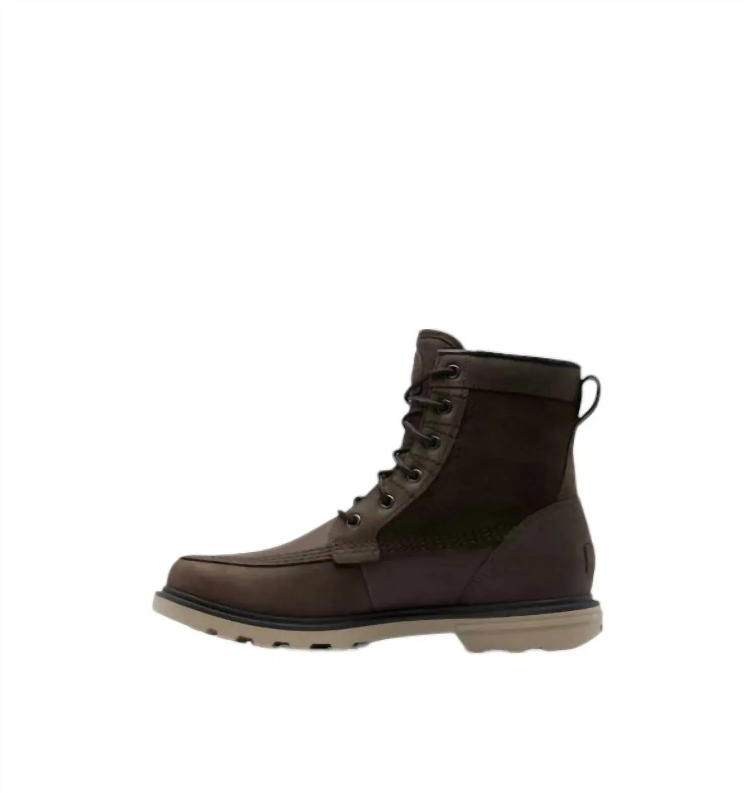 Men's Carson Storm Waterproof Fashion Boots In Blackened Brown, Khaki Ii