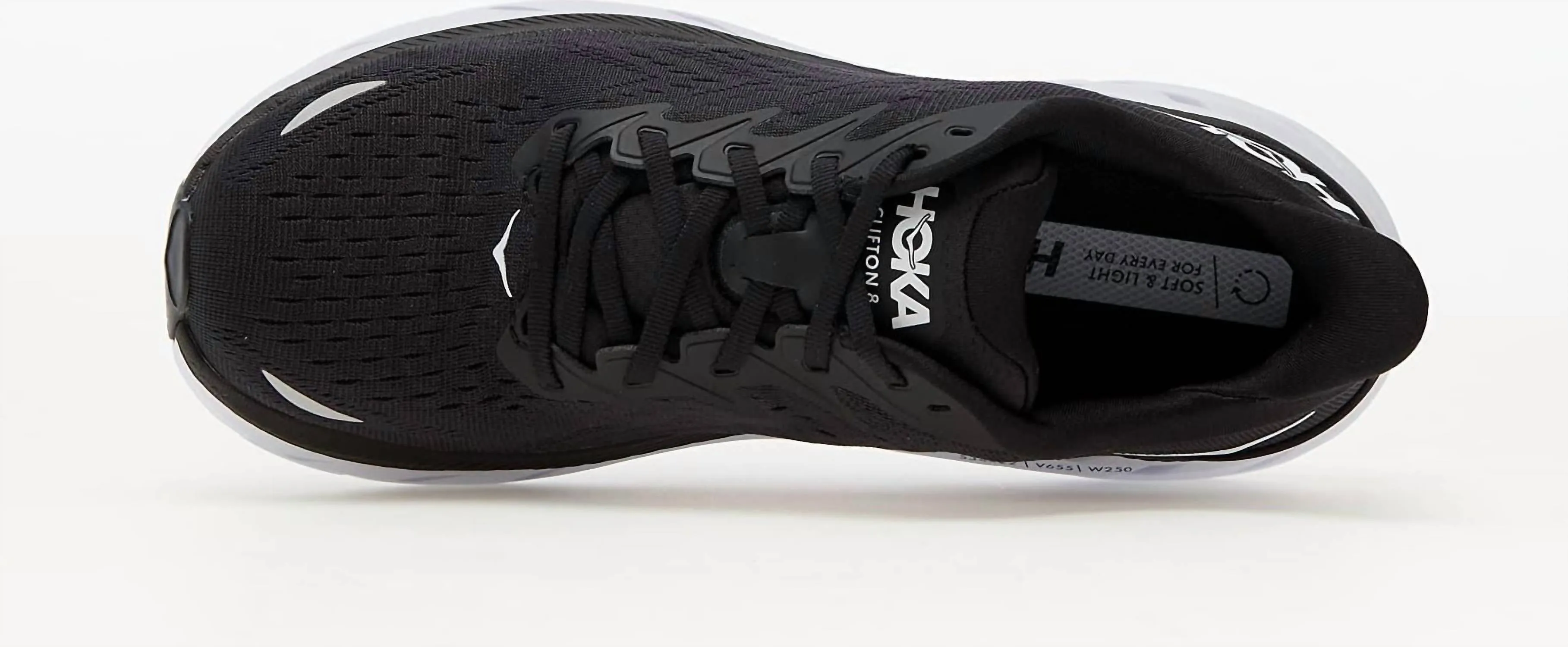 Men's Clifton 8 In Black/white