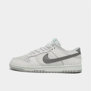 Men's Dunk Low Retro Se Shoes In Glacier Ice/metallic Silver/summit White