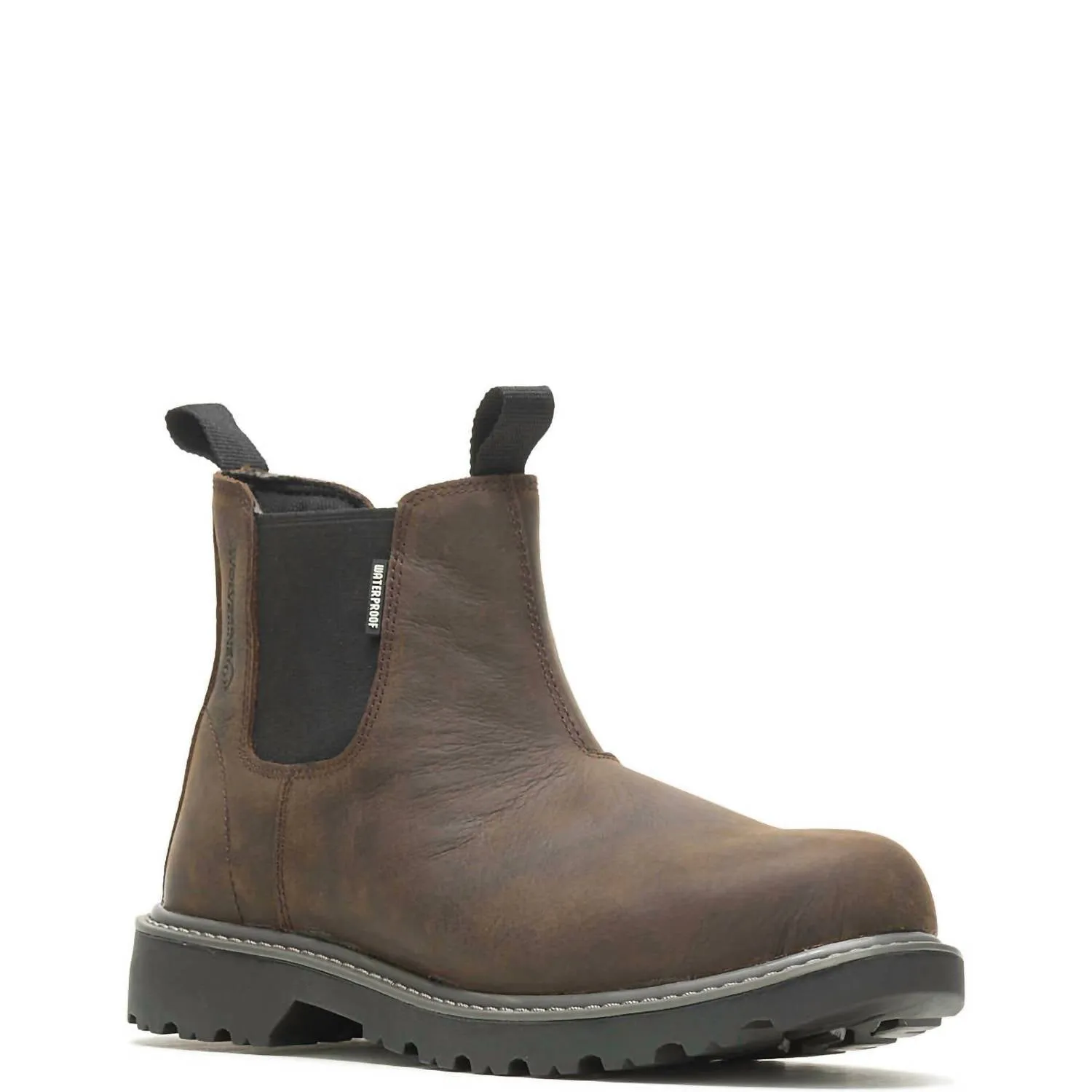 Men's Floorhand Work Romeo Boot In Dark Brown