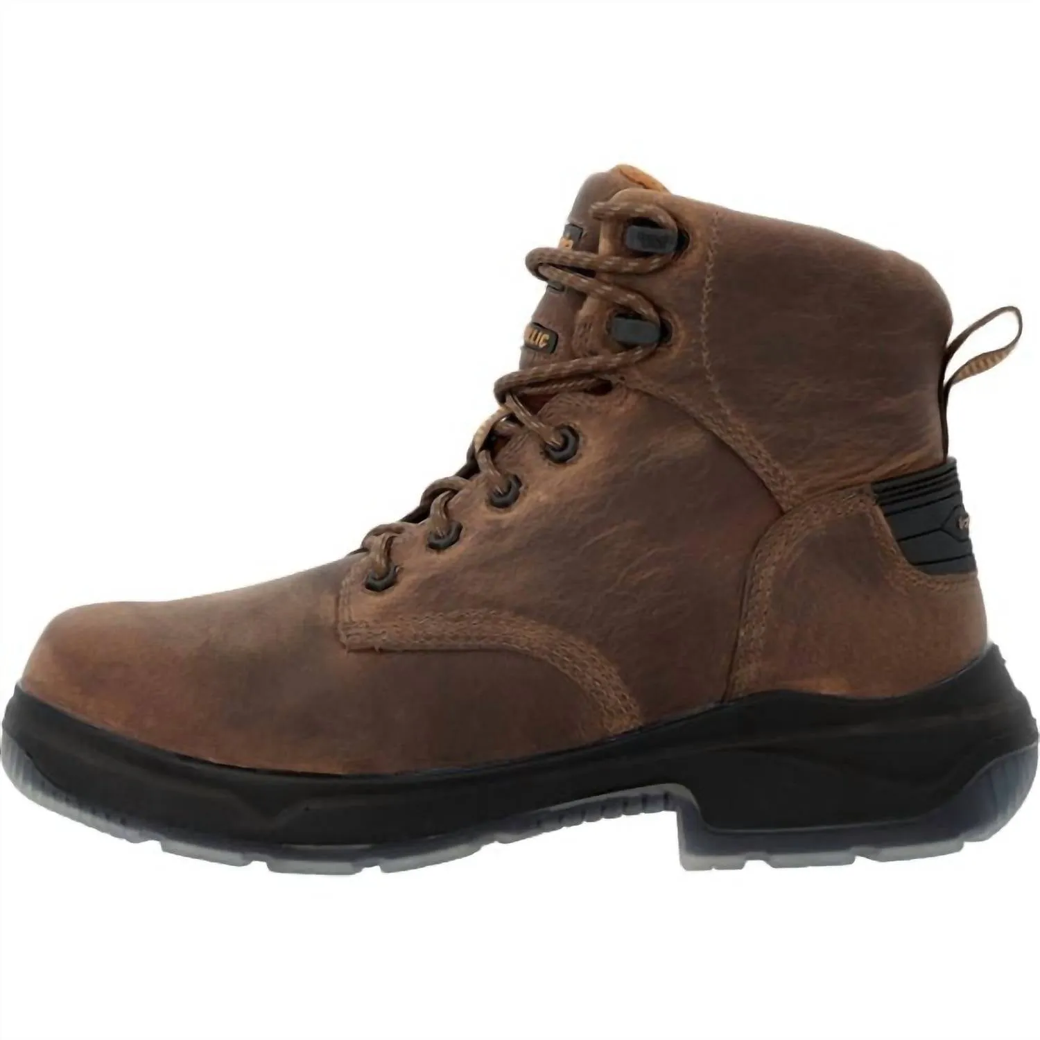 Men's Flxpoint Ultra Waterproof Work Boot In Brown