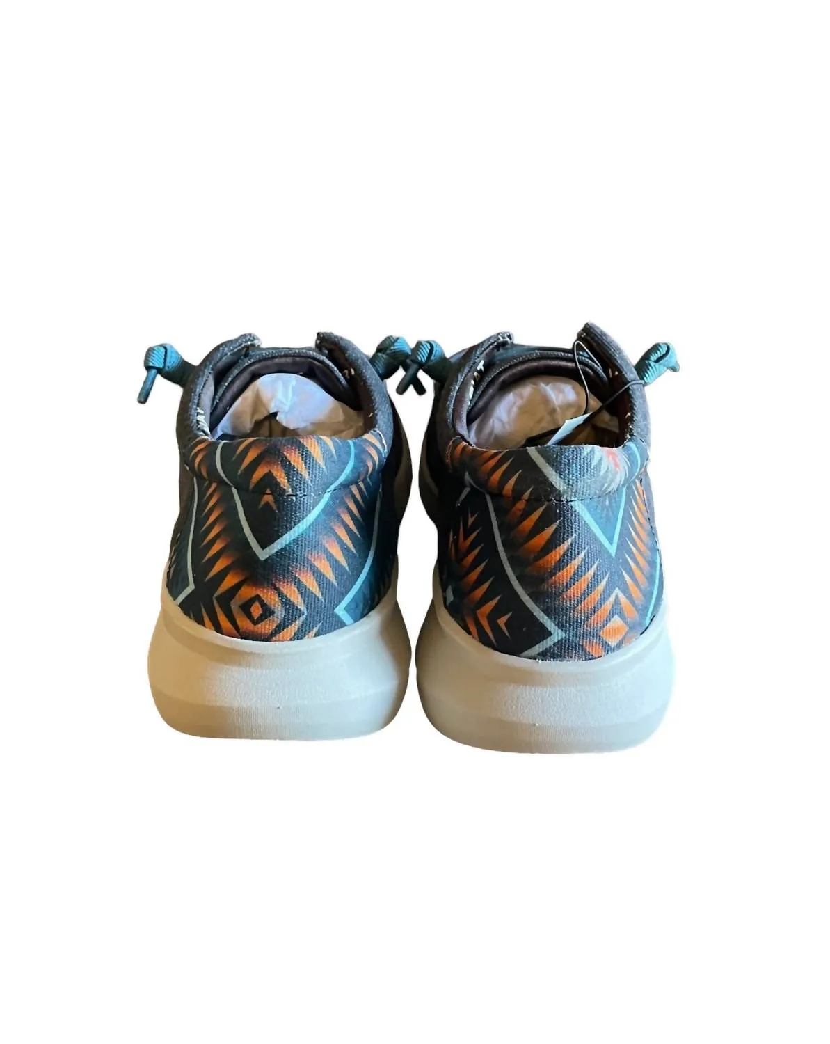 Men's Hilo 2.0 Stretch Shoes In Charcoal Blue/blue Aztec