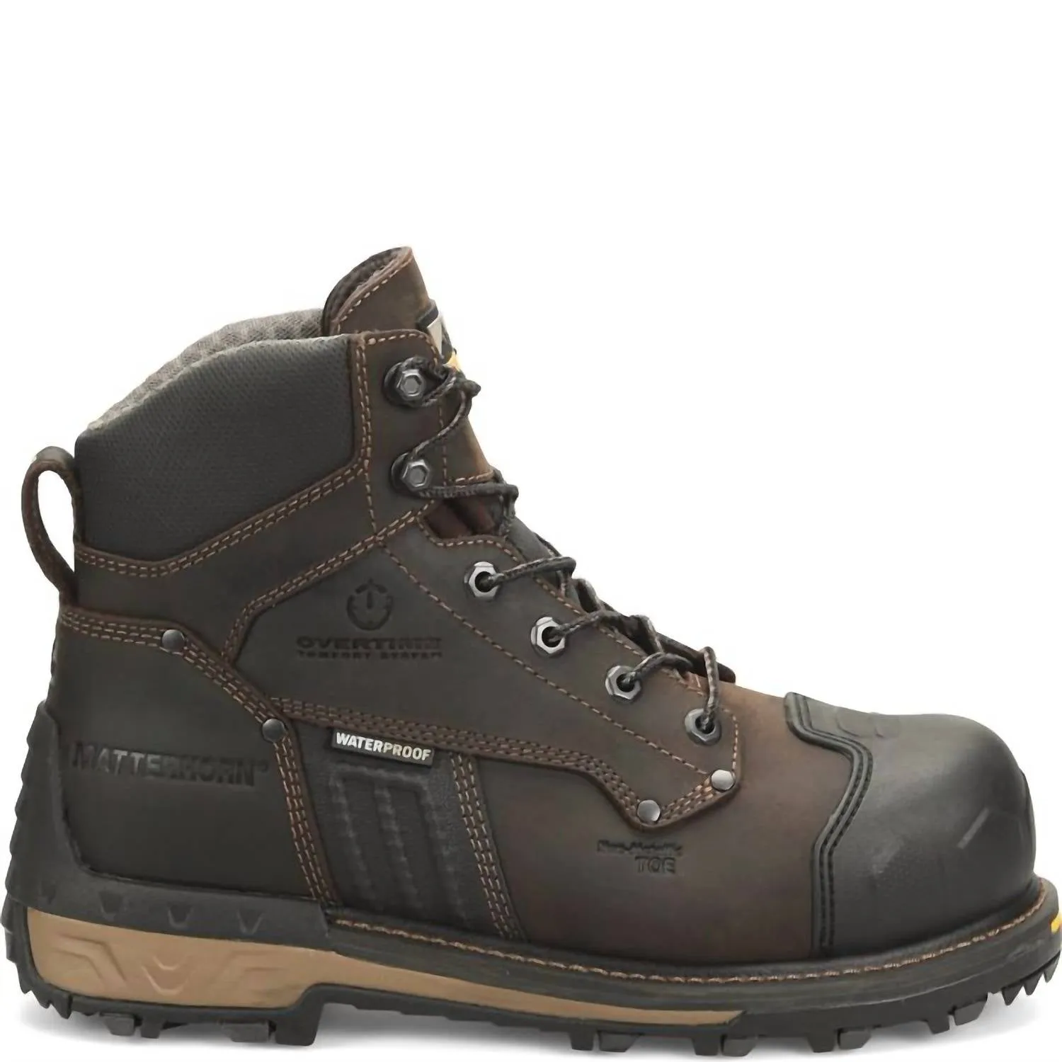 Men's Matterhorn 2.0 Composite Toe Logger Boots In Brown