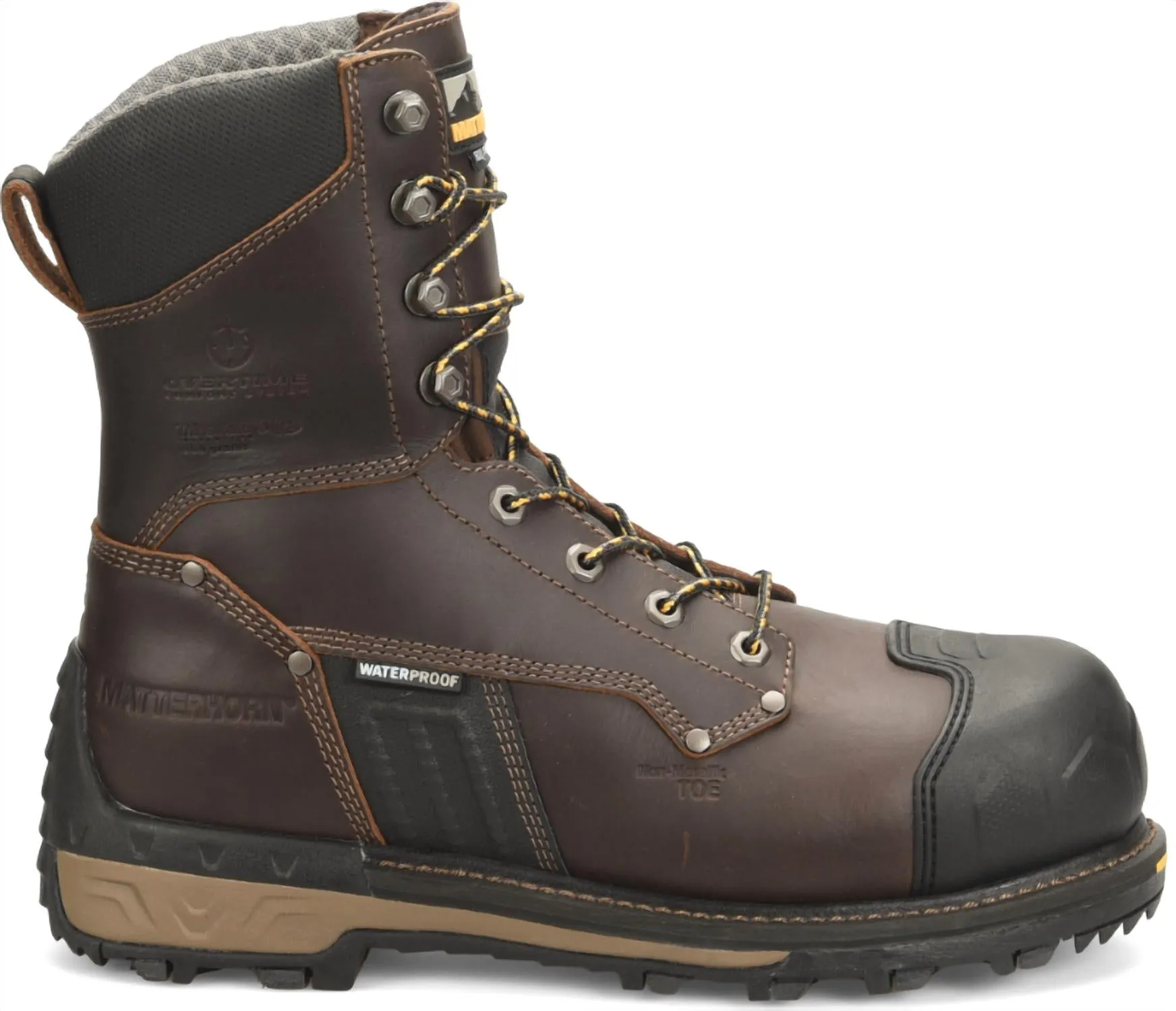 Men's Maximus 2.0 Insulated Composite Toe Work Boots In Brown