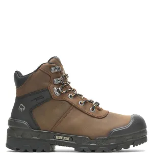 Men's Met-Guard Warrior Waterproof Work Boot In Brown