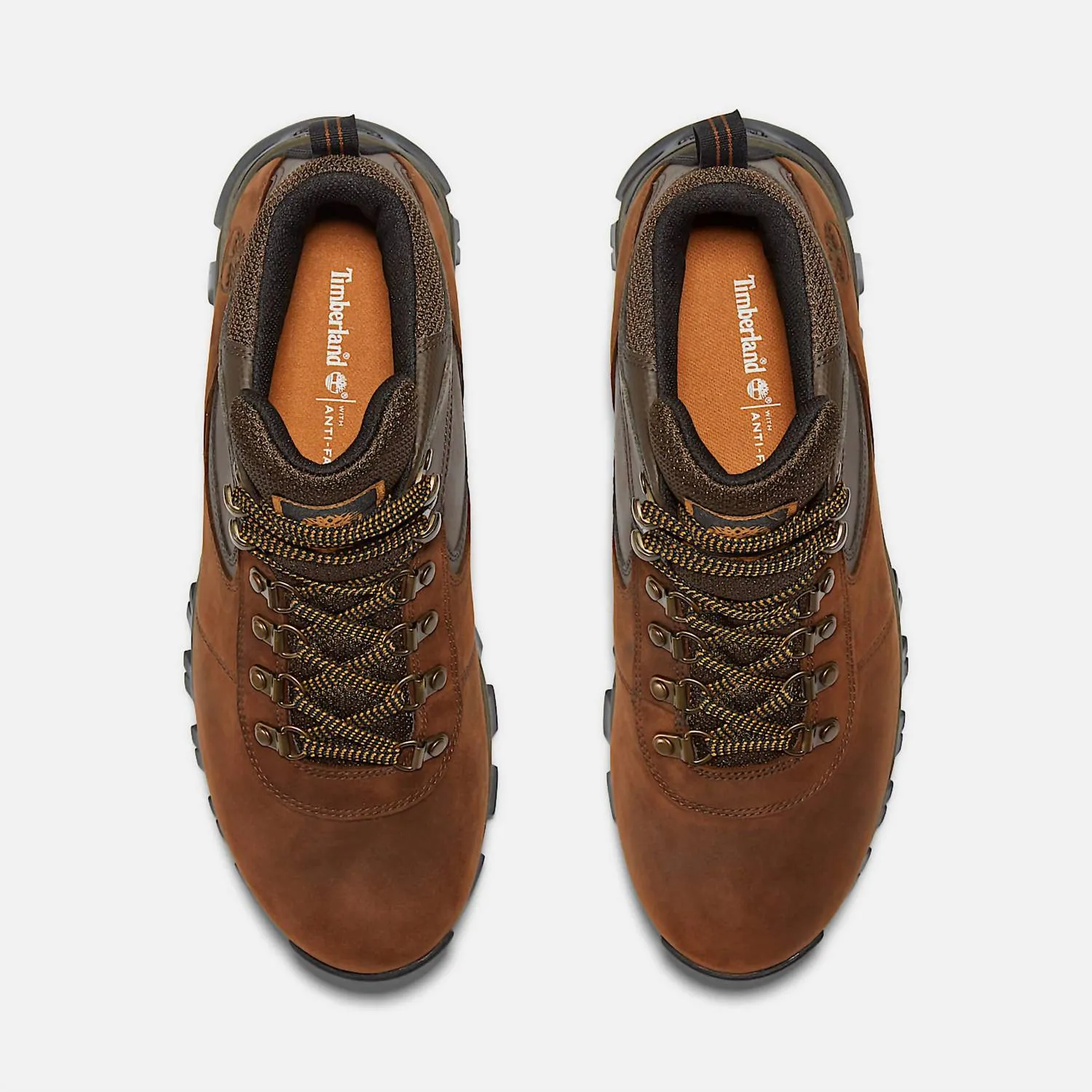 Men's Mt.maddsen Waterproof Mid Hiker Shoes In Dark Brown Full Grain