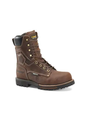 Men's Pitstop 8" Composite Toe Work Boots In Brown