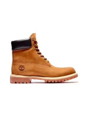 Men's Premium 6" Waterproof Boots In Rust Nubuck