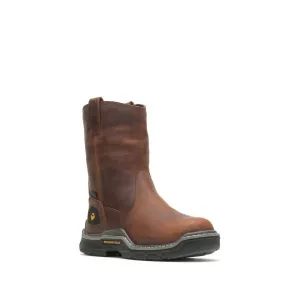 Men's Raider Durashocks Slip On Composite Toe Boots In Peanut
