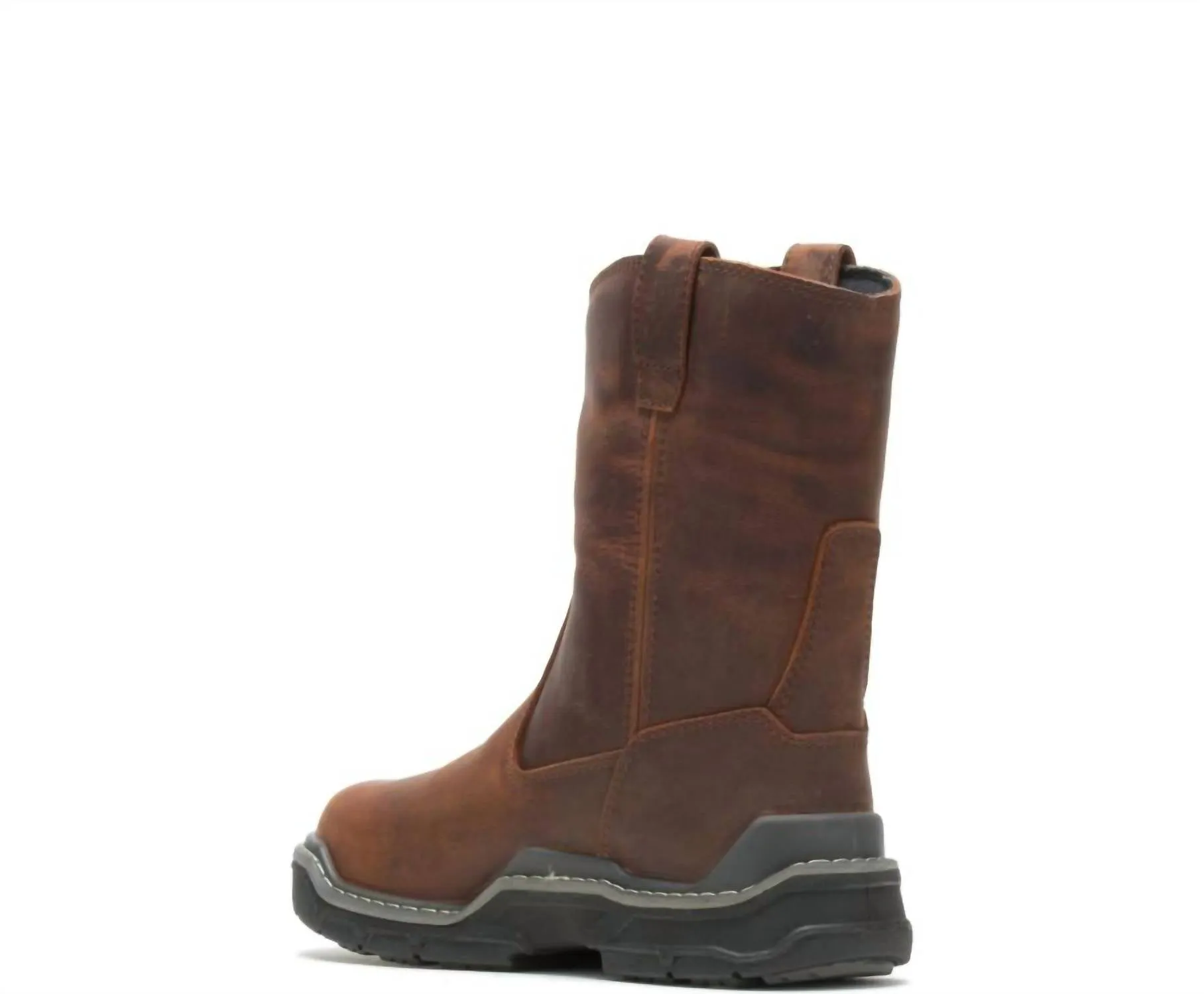Men's Raider Durashocks Slip On Composite Toe Boots In Peanut