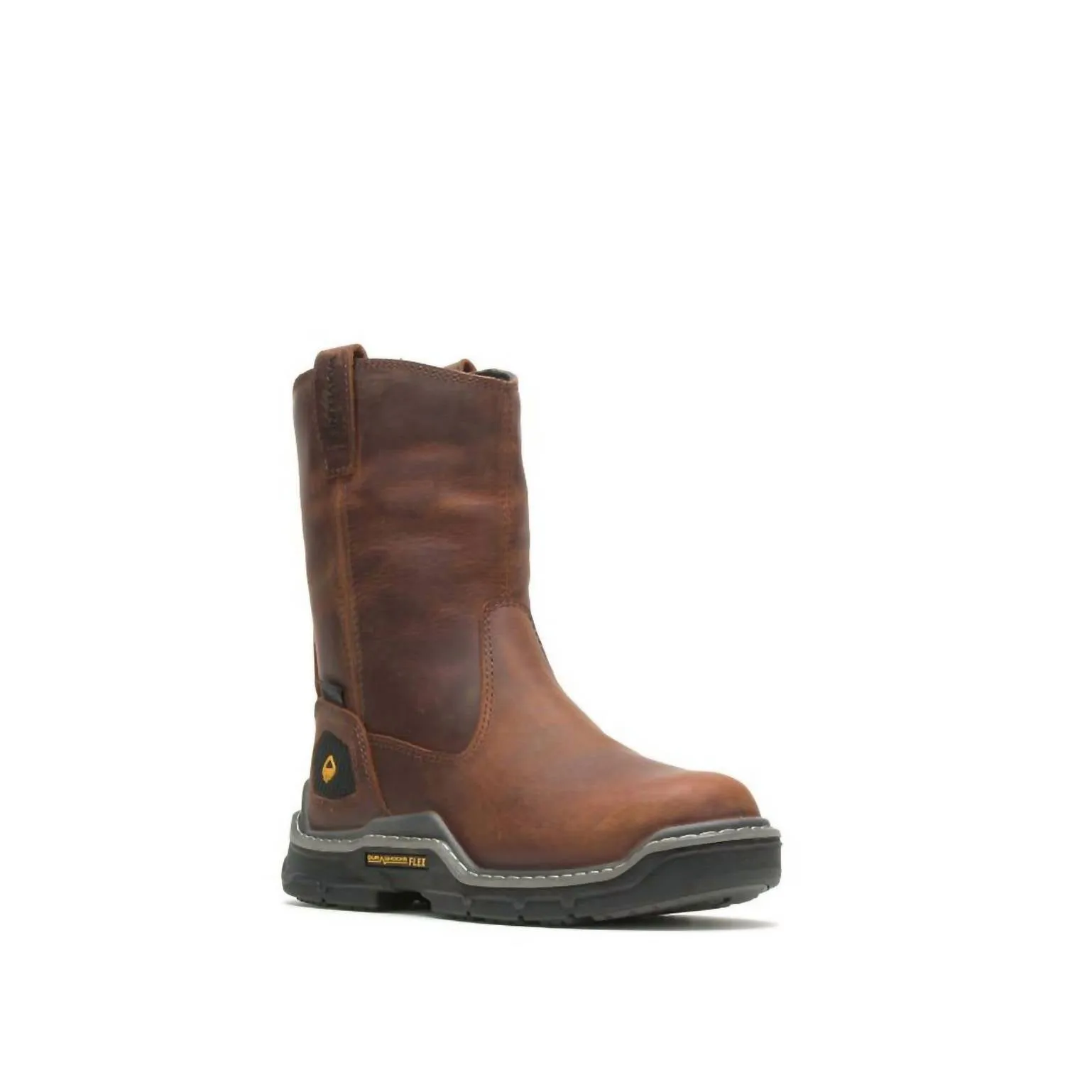 Men's Raider Durashocks Slip On Composite Toe Boots In Peanut