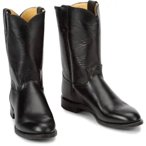 Men's Roper Boots - D/medium Width In Black