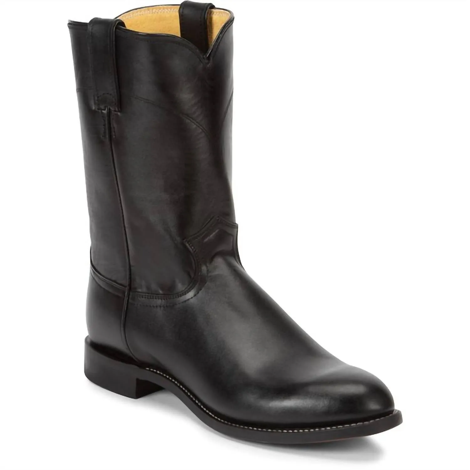 Men's Roper Boots - D/medium Width In Black