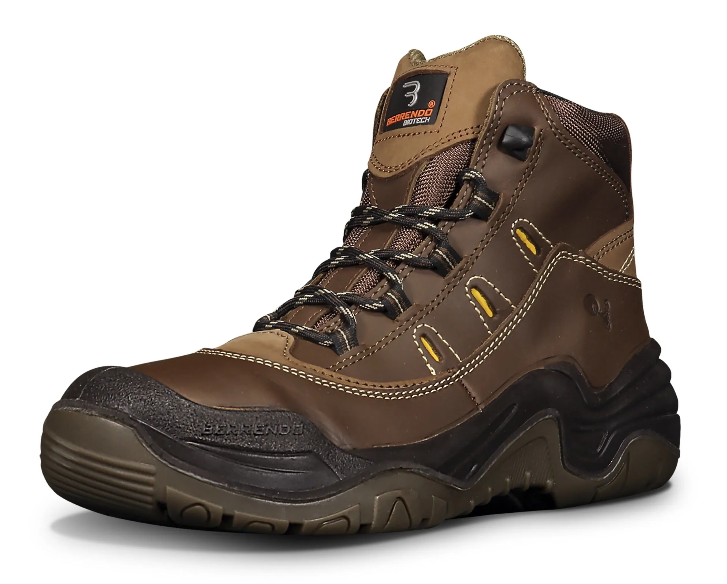 Men's Steel Toe Work Boots 6" and Oil and Slip Resistant EH Rated