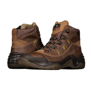 Men's Steel Toe Work Boots 6" and Oil and Slip Resistant EH Rated
