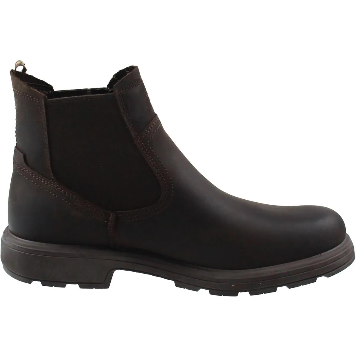 Mens Stretch Leather Winter & Snow Boots