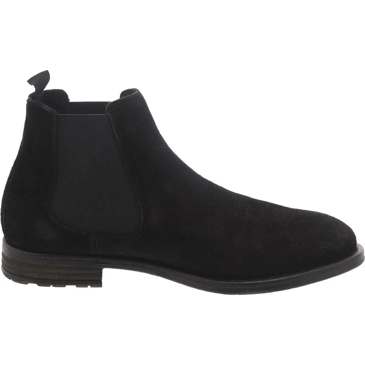 Mens Suede Pull On Chelsea Boots