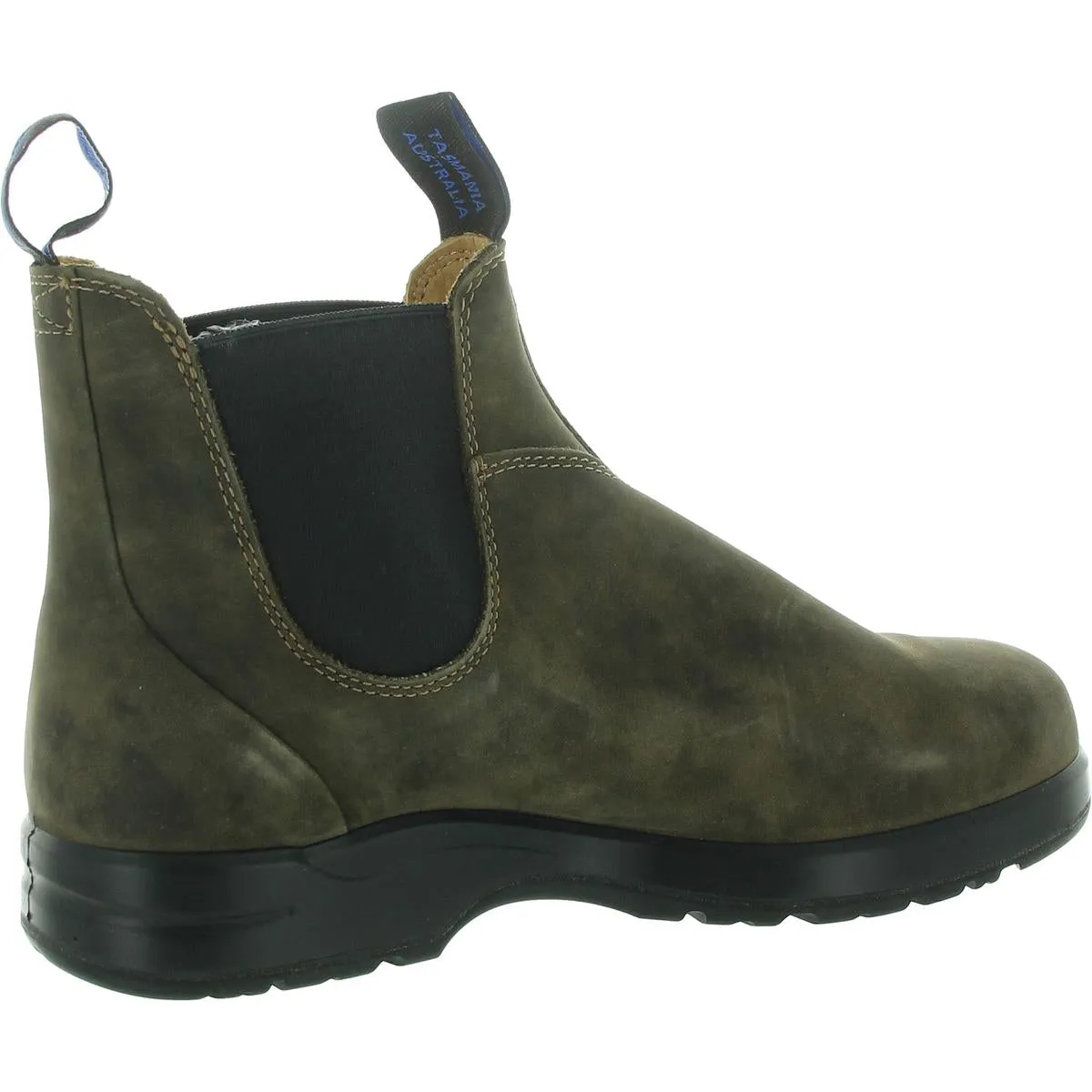 Mens Water Resistant Leather Chelsea Boots