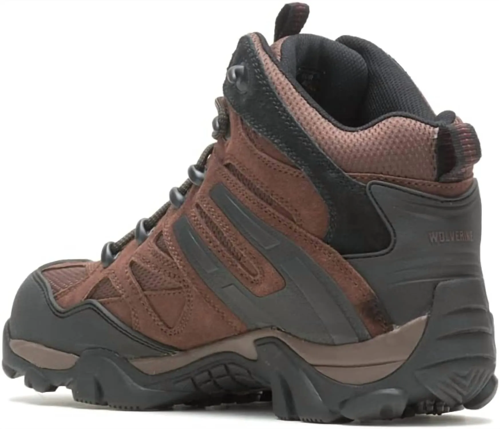 Men's Wilderness Composite Toe Boots In Brown