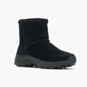Merrell Winter J004555 Boots Men's US 10 Black Leather Pull On Waterproof TF4427