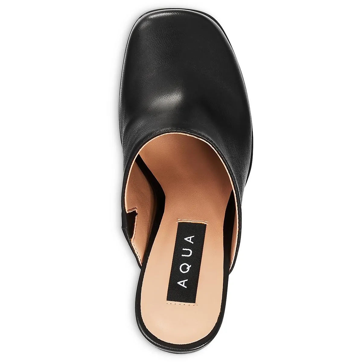 Moda Womens Leather Slip On Mules