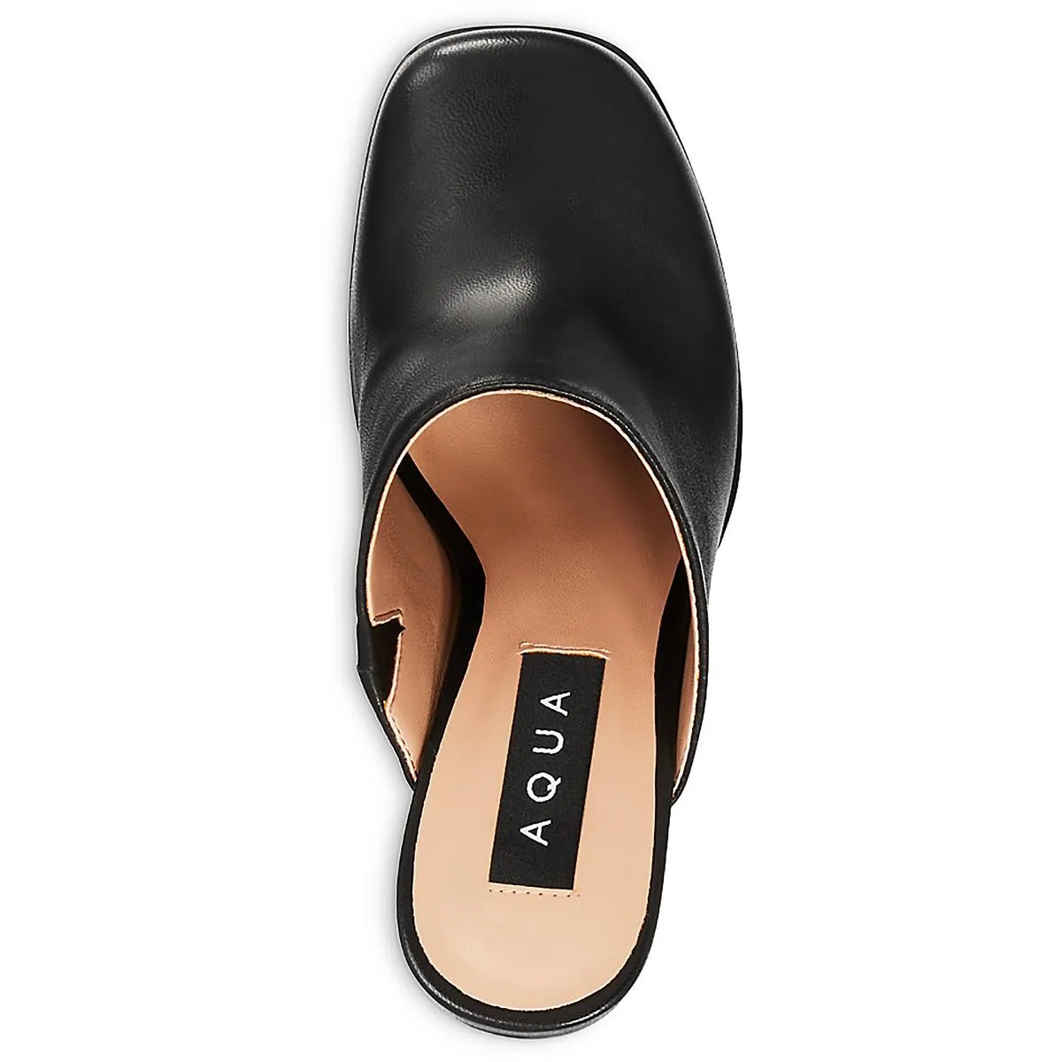 Moda Womens Leather Slip On Mules