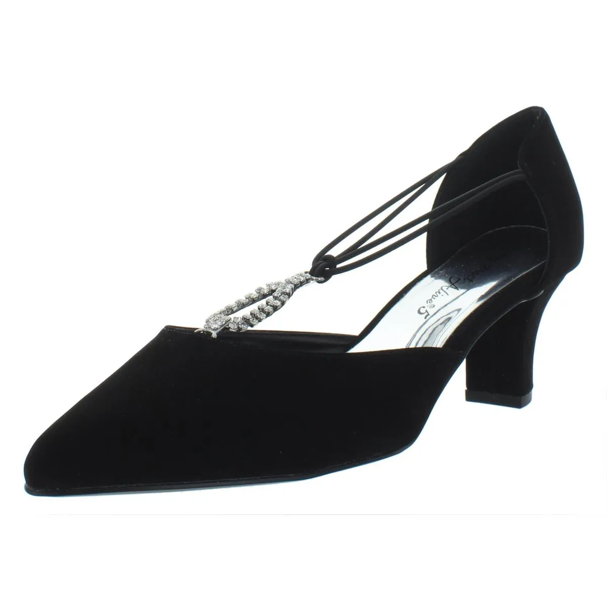 Moonlight Womens Rhinestone Evening Heels