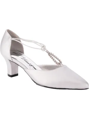 Moonlight Womens Rhinestone Evening Heels