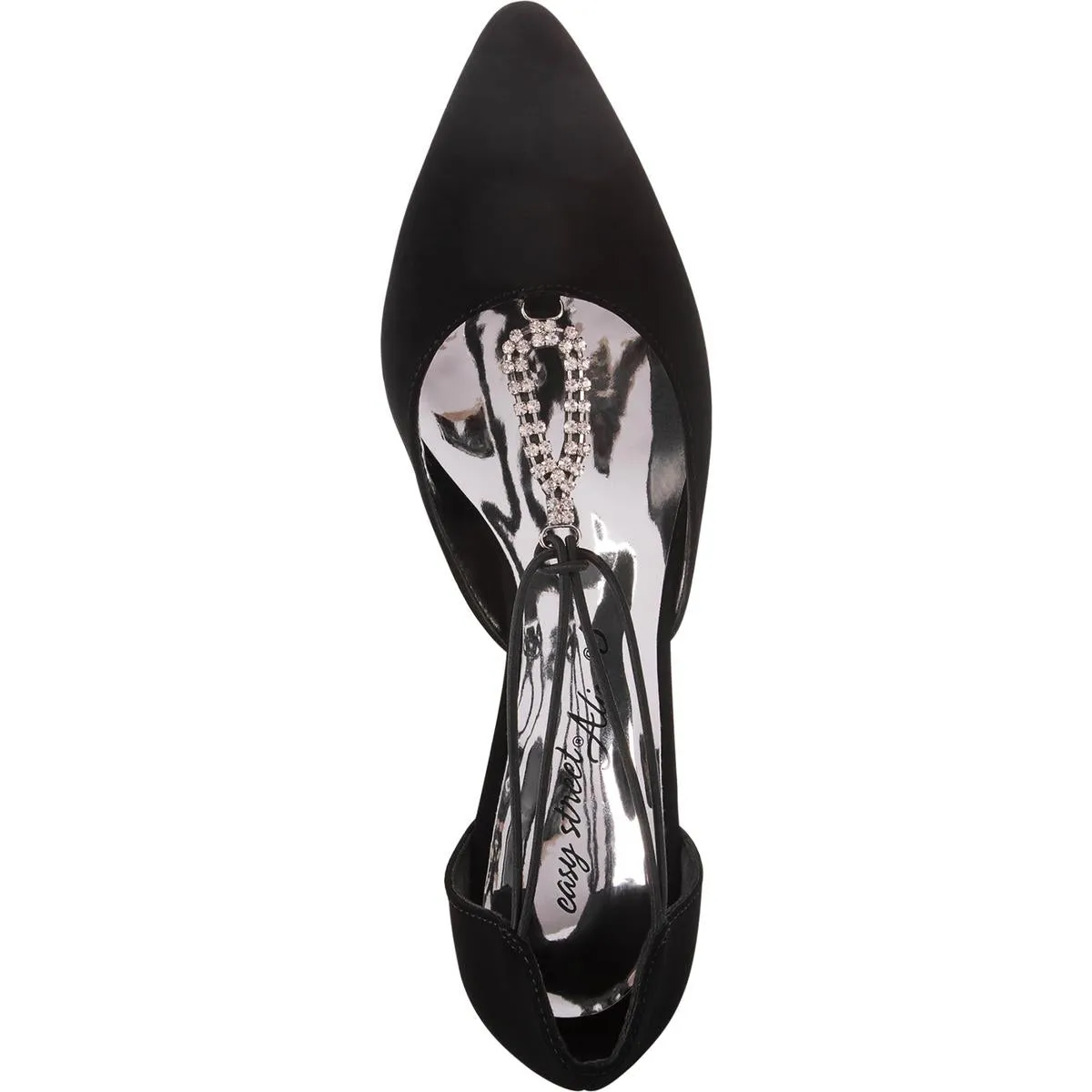 Moonlight Womens Rhinestone Evening Heels