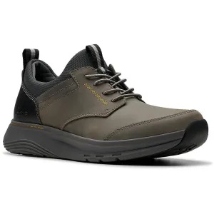 Motion Trek Mens Laceless Leather Hiking Shoes