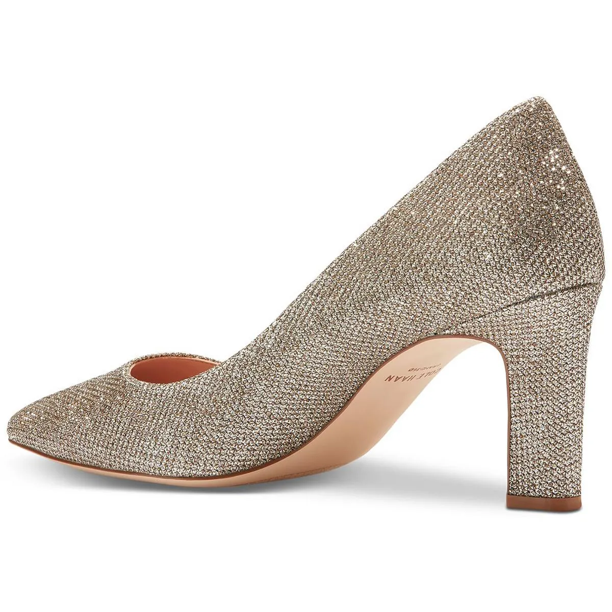 Mylah Womens Glitter Pointed Toe Pumps
