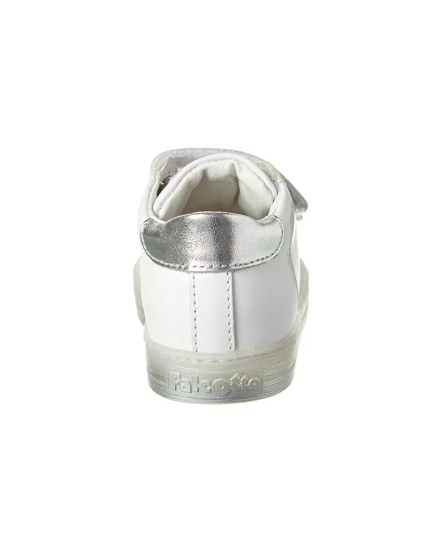 Naturino Falcotto Fefis Leather & Metallic Sneaker