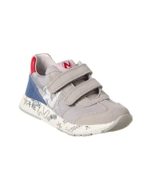 Naturino Jesko Suede & Nylon Sneaker