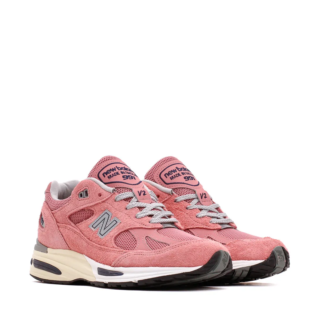 New Balance Unisex 991v2 Made in UK Brandied Apricot U991PK2