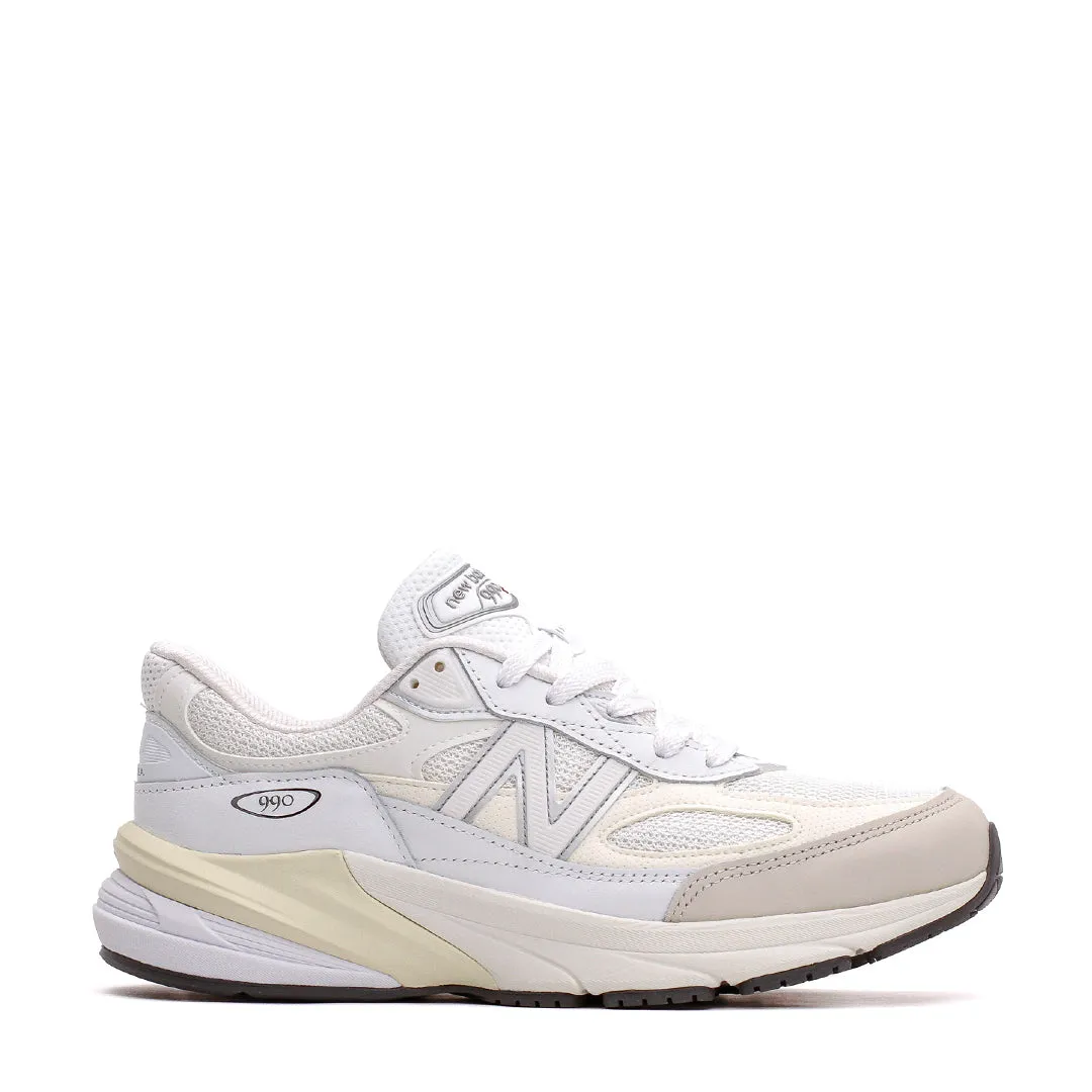 New Balance Unisex Made in USA 990v6 White Sea Salt U990GB6