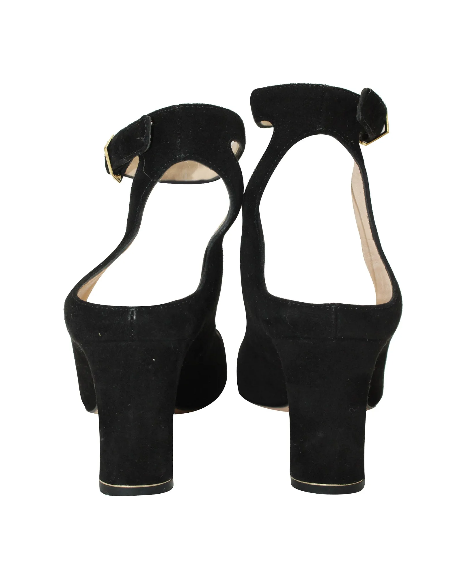 Nicholas Kirkwood Lola Pearl Pumps in Black Suede