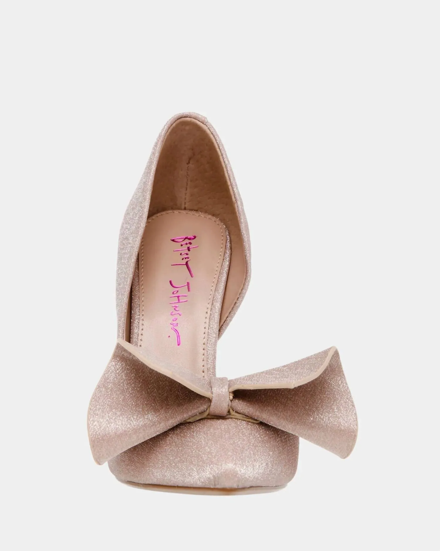 Nobble Metallic Pumps In Champagne