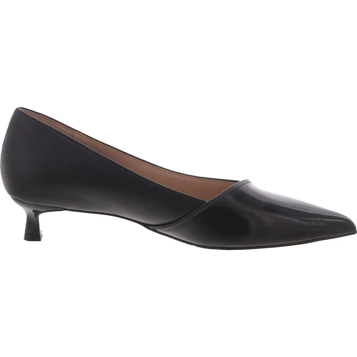 Nova Womens Leather Slip-On Pumps