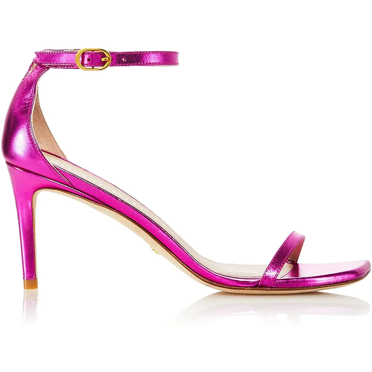 Nudistcurve 75 Womens Leather Heels