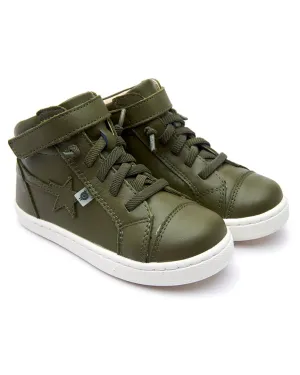 Old Soles All In Leather High-Top Sneaker