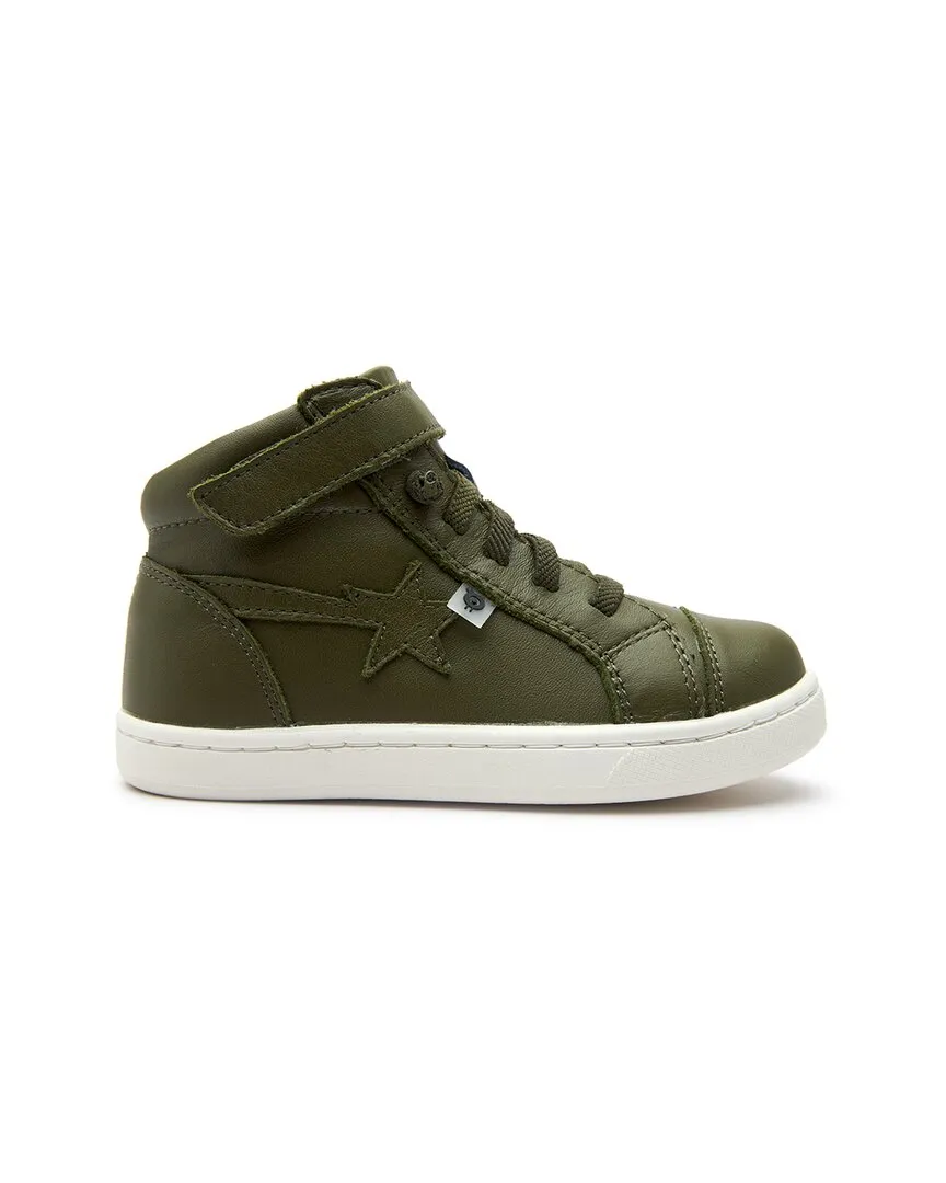 Old Soles All In Leather High-Top Sneaker